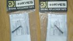 Vis plaquettes hayes dyno/stroker ryde